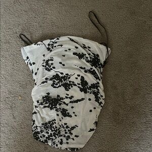 Windsor Black and White Floral Blouse